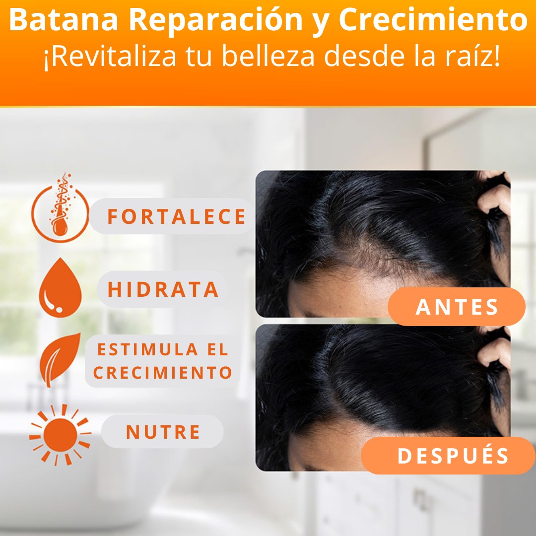 Batana Reparación y Crecimiento – Aceite Capilar para Nutrición y Crecimiento Saludable del Cabello